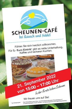 Scheunen-Café bei Rausch und Siddel am 21. September 2022